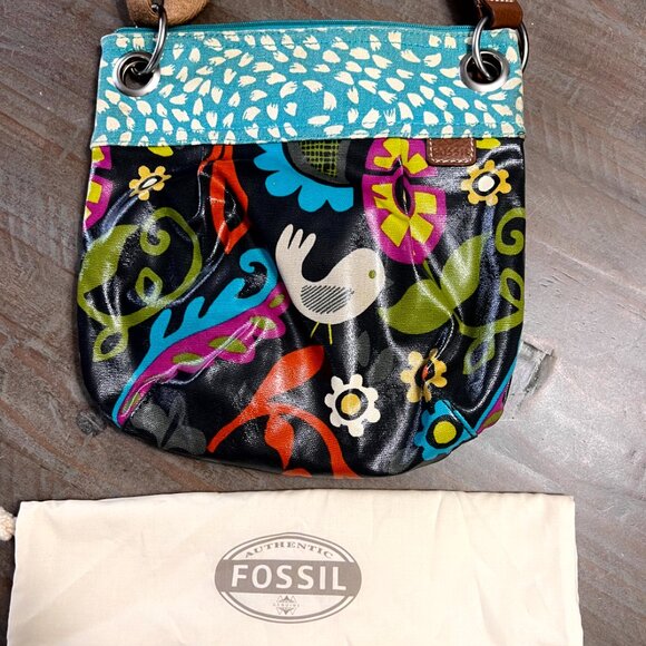 Fossil Key-Per colorful floral crossbody - Picture 2 of 6